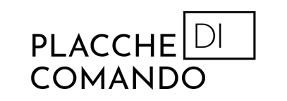 Placche di comando wc logo